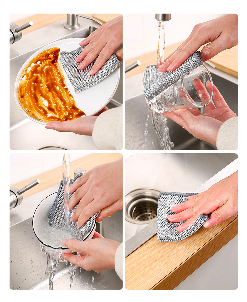 OEM microfiber cleaning cloths A collection of customized jacquard and grid-pattern cloths with brand logos