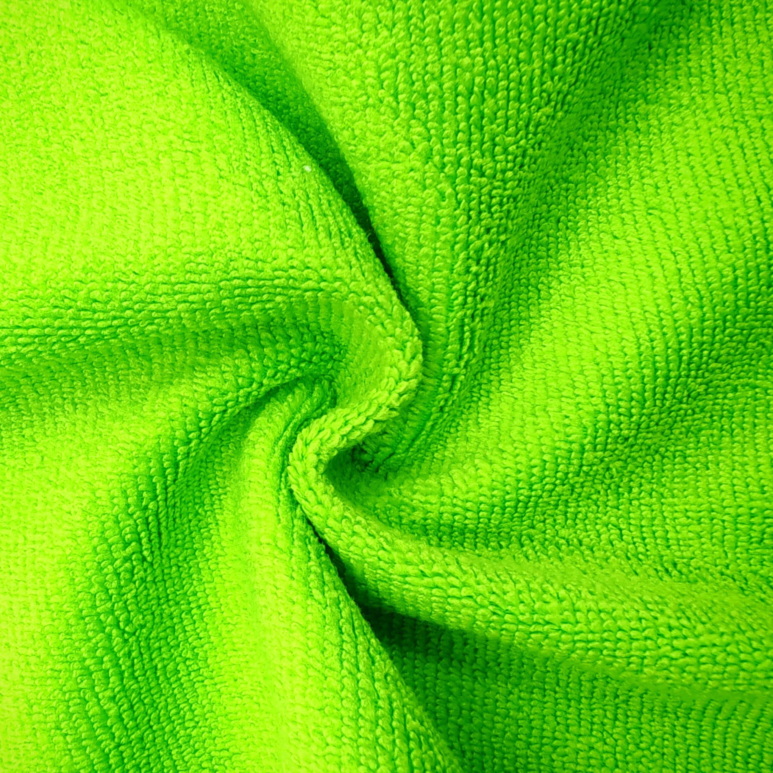 Close-up shot of high-quality microfiber fabric texture