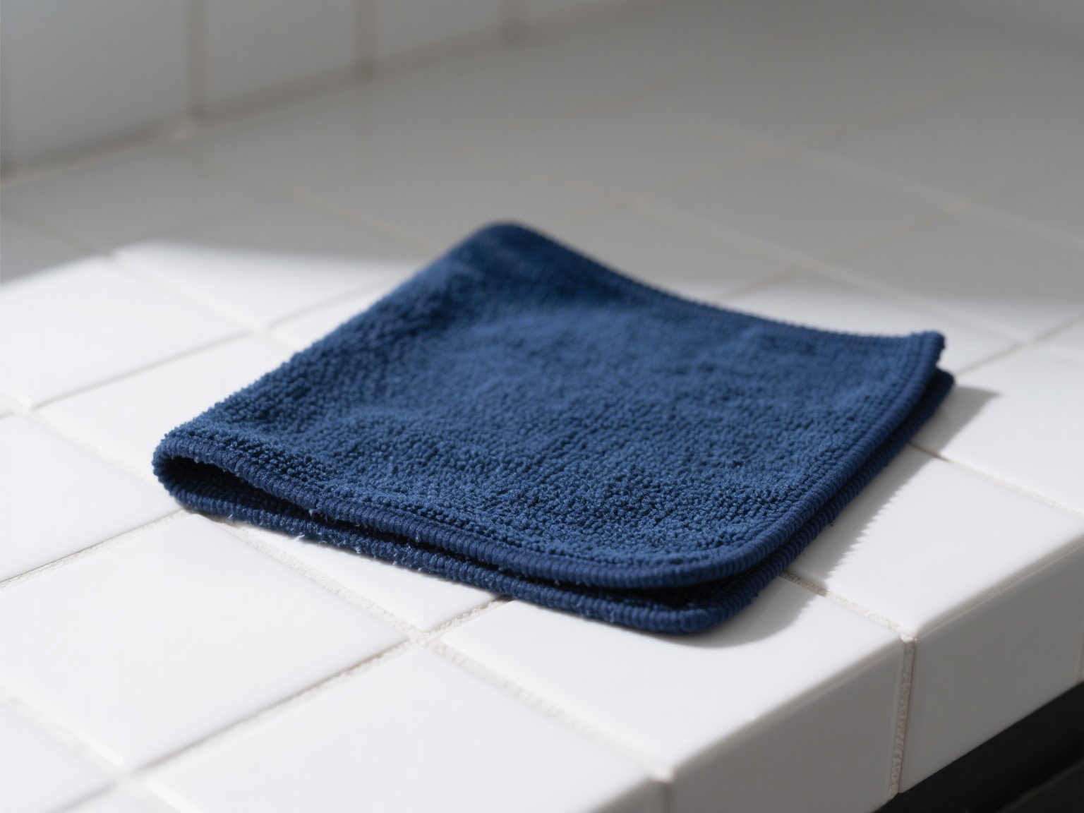 Microfiber cloths close-up