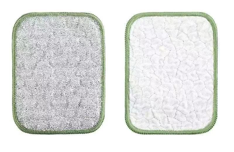 Different versions of the silver wire cloth, including composite and bubble yarn styles