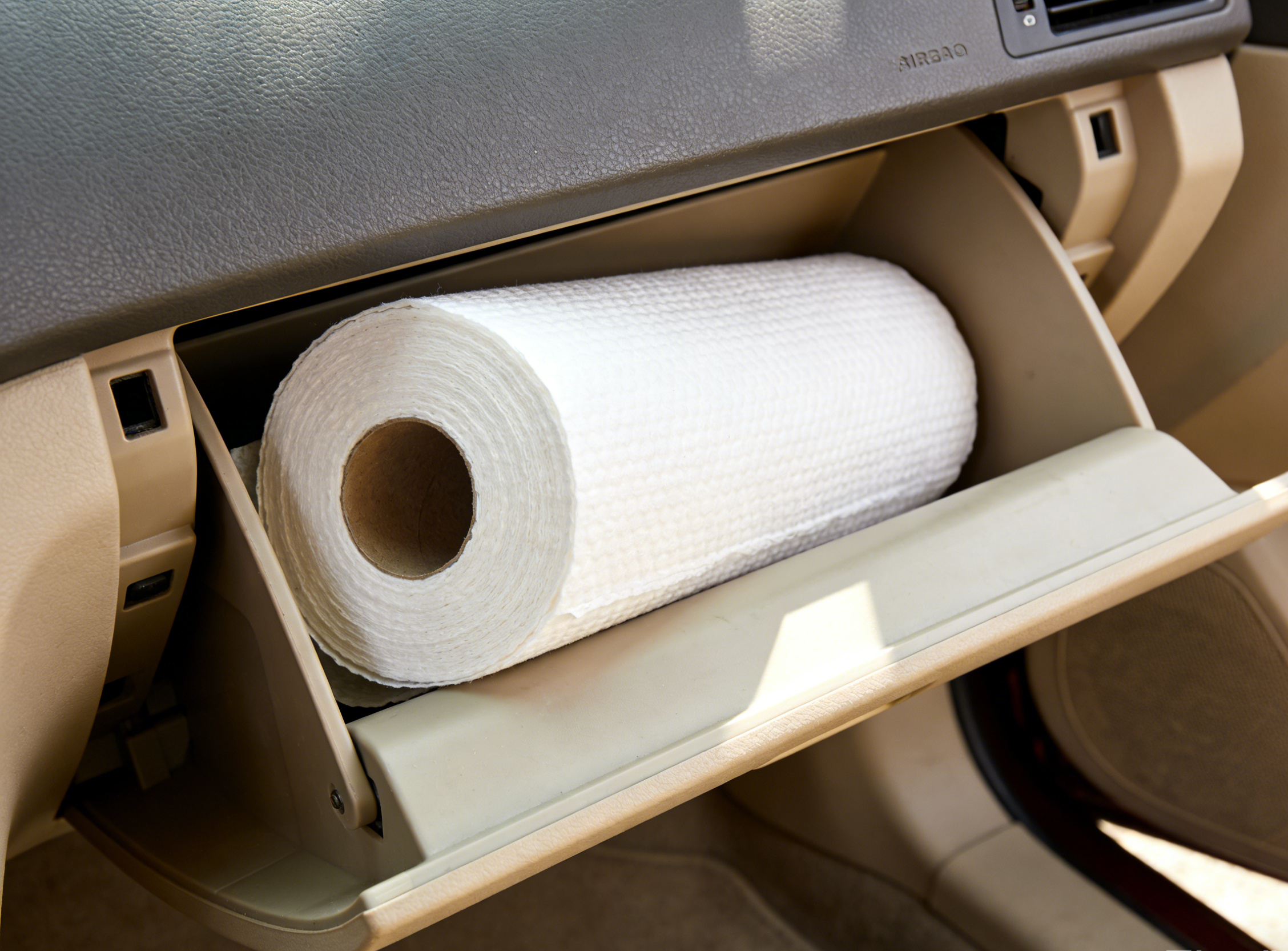 Cleaning Car Spill with Microfiber Person cleaning up a coffee spill in a car with a microfiber towel