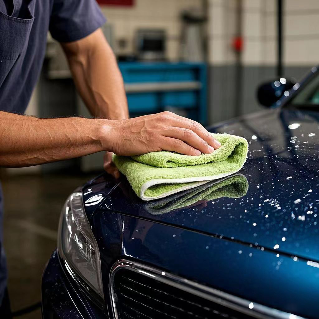 Car cleaning towel