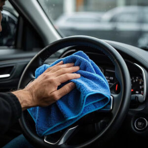 Car cleaning towel