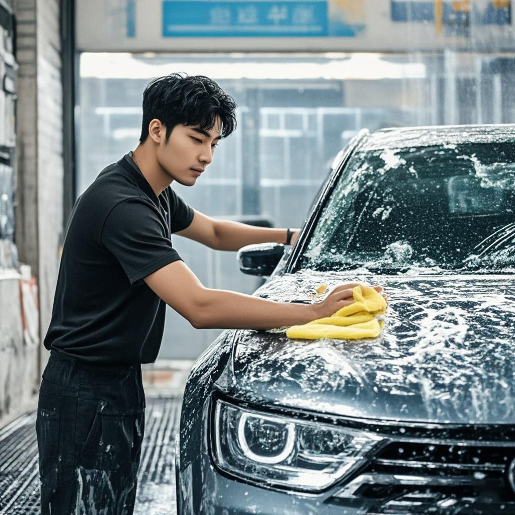 Car cleaning towel