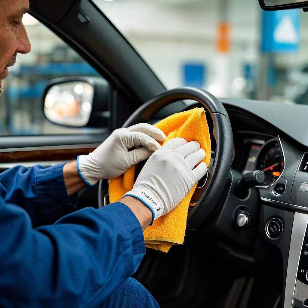 Car cleaning towel