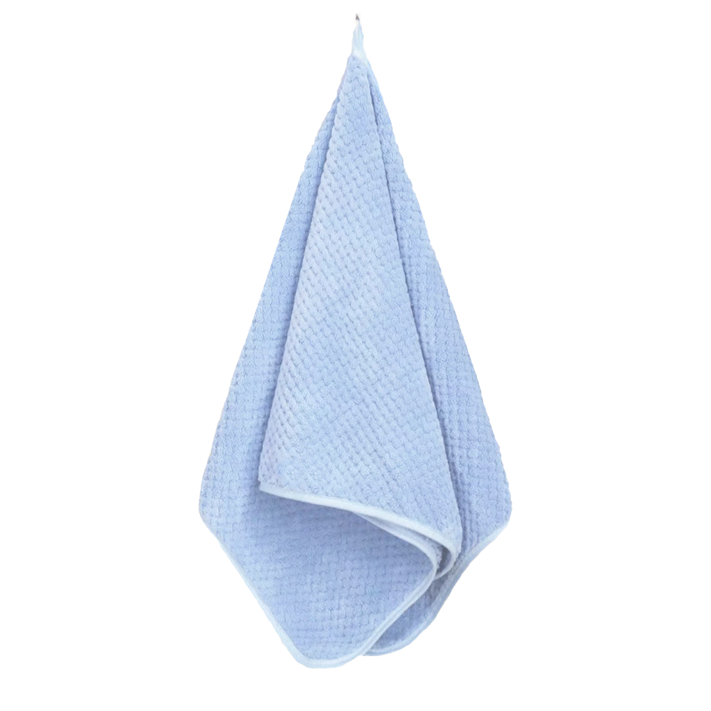 Blue pineapple coral fleece towel