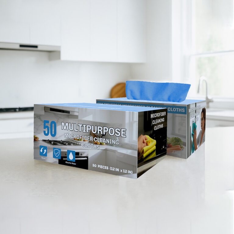 Extractable Box Type Cleaning Cloths - Microfiber Cloths & Towels ...