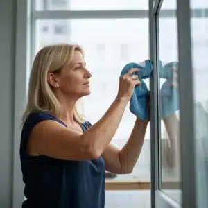 use microfiber towel home cleaning
