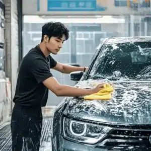 Car cleaning towel